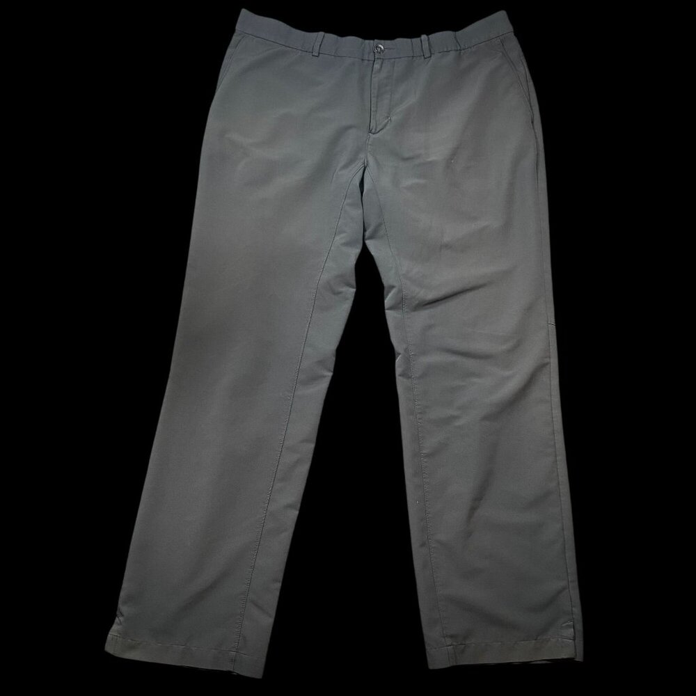 Nike Golf Mens Standard Fit Dri-Fit Black Pants Size 38x32 Made In Thailand